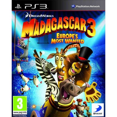 Madagascar  3 [PS3, английская версия]